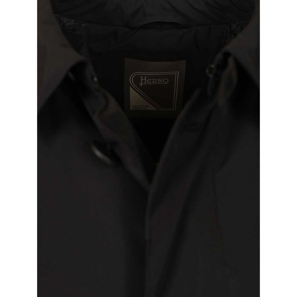 Herno Men Prometeo Padded Nylon Trench Coat - Picture 6 of 7